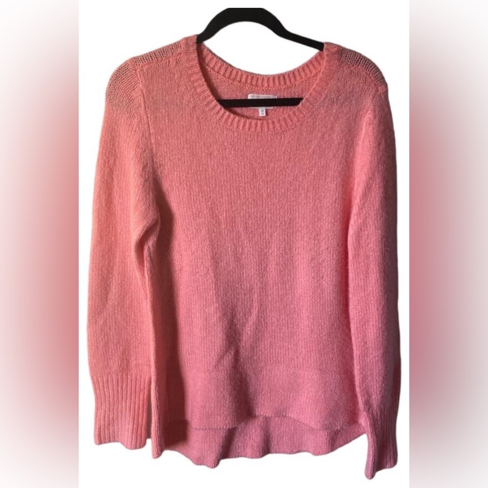 Lou & Grey Coral Knitted Long Sleeve Crewneck Sweater Women's Size Medium